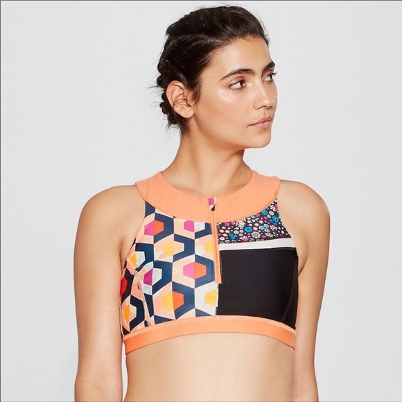 Joy Lab Women's Sports Bra Blue Full Coverage Sizes XS M and XXL Sports